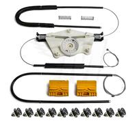 1x Set Kit Riparazione Alzacristalli + 10 Clip per Audi A4 B6/B7 | Anteriore ...