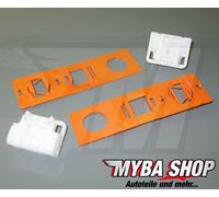 1x Set Riparazione Alzacristalli Cursori + Clip Audi A3 8P1 8PA Frontale SX
