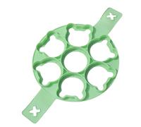 1x Silicone Pancake Mold - Cute Bear Pancake Maker | Silicone Egg Rings With 2 Handles | 39.5x23cm Pancakes Tool With 7 Compartments,Kitchen Gadgets, Multifunctional Cooking Tool For Frying Eggs