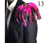 1X Spilla Corsage Con Piume Di Diamanti Spille A Frangia Per Spalle Spilla Cool