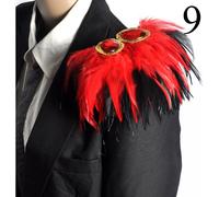 1X Spilla Corsage Con Piume Di Diamanti Spille A Frangia Per Spalle Spilla Cool