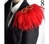 1X Spilla Corsage Con Piume Di Diamanti Spille A Frangia Per Spalle Spilla Cool