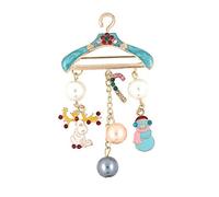 1X Spilla da Donna Alce Gancio Spilla di Diamante Spilla da Sposa di Natale Abito Sciarpe Clip per Scialle Gioielli da Donna Regalo di Amore Professional Design