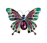 1X Spilla Diamante Farfalla Donne Corpetto Regalo Di Natale Da Sposa Spille Abito Sciarpe Clip Dello Scialle Della Signora Borsa Dei Monili OrnamentoUtile e alla moda