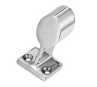 1x Stainless Steel Boat 7/8" 22mm After/End Base Stanchion Hand Rail Fitting
