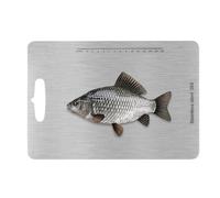 1x Steel Cutting Boards For Kitchen, Durable Food-Grade Chopping Board With Clear Scale, Easy To Maintain Kitchen Gadgets, Dishwasher Safe Cutting Boards For Pie Dough Bread