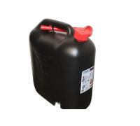 1x Tanica Benzina 20 Litro Compreso 1x Auslaufrohren Colore Nero