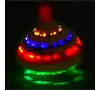 1x Trottola Giocattolo con Musica Magica LED Flash Toy Light Up Spinner per
