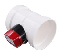 1X(Valvola di Ritegno In PVC Motorizzata In Plastica Regolatore di Volume d9611