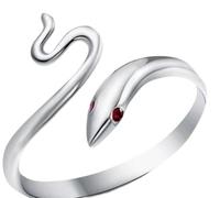 1X Women Jewellery Silver Lucky Animal Adjustable Open Ring Wedding Party Thumb Knuckle Ring. Nice processing