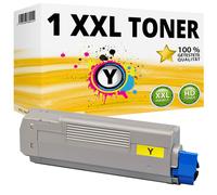 1x XXL Toner Giallo Compatibile per OKI C810CDTN C810DN C810N C830CDTN