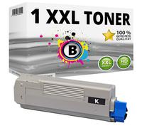 1X XXL TONER Nero Per OKI Data C5600 C5600N C5600DN C5700 C5700N C5700DN