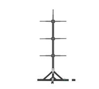 1x3 3D ologramma proiettore ventola, 45-62cm pubblicità display stand LED segno olografico lampada lettore, fan supporto splicing Ampio angolo di visione(3pcs 45Fan and stand)