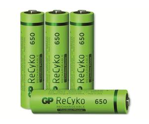 1X4 GP RECYKO NIMH AKKUS AAA 650MAH DECT-TELEFON