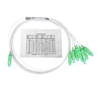 1x8 Splitter Ottico PLC SM - Accessori Cavi Rete Tubo - Bassa Perdita Inserzione - Alta Perdita Ritorno - Per Reti Fibra Optica