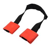 1xMotorcycle Manubrio Cinturino Transport Sbarra Vincolo Basso Rosso Universale