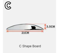 1xstainless Gua Sha Massaggio Strumento Viso Corpo Muscolo Relax Plancia