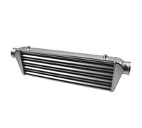 1xUniversal 2.5" 64mm Intercooler Montaggio Anteriore Alluminio