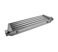 1xUniversal 2.5" 64mm Intercooler Montaggio Anteriore Alluminio