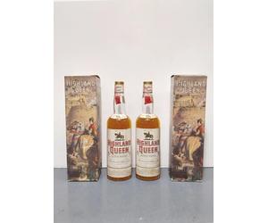 1xWhisky Highland Queen anni 60 bott.. 0.75 cl