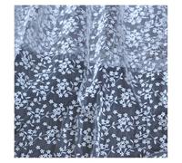 1yard/lot 130cm Soft White Embroidered Tulle And Lace Fabric For Bridal Wedding Dresses, Pink And Red(White)