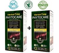 2ш Краска д/ волос питательная без аммиака 4R Темная вишня Herbal Time Phytocare