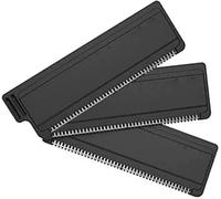 2.0 Lame di Ricambio del Rasoio, Scatola di Ricambio del Rasoio della Schiena e del Corpo Degli Uomini, Lame Monouso Bagnate e Asciutte a Doppio Uso (3pcs)