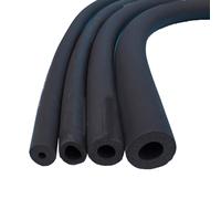2.0 m Copertura Del Tampone Guaina Isolante Custodia Involucro Rotolo Barra D'Aria Elastomerico per Supporto Impugnatura Isolamento Tubo 15.0 mm Spessore ID 6-48.0 mm(6.0 mm/0.24")