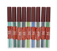 2,0 mm di matita meccanica colorata con piombo di alta qualità colori vibranti rottura resistenti per l'ingegneria anime progettazione del disegno 8pcs blu profonda verde intenso