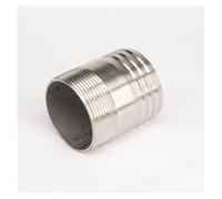 2-1/2" BSPT Male x Fit 2.9" I/D Hose Barb 304 Stainless Pipe Fitting Hosetail Connector Water Gas Oil
