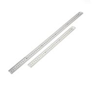 2 1 30cm 50cm doppio lato metrica cancelleria righello dritto Argento