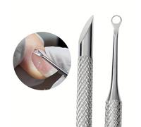 2/1 pezzo Tagliachiodi e tagliaunghie multifunzione in acciaio inossidabile, set portatile per la cura delle unghie, adatto per la cura delle mani e dei piedi nei saloni di bellezza e nei saloni per u