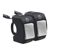2/1 Pz Interruttore Manubrio Interruttore Moto ON OFF Pulsante Controllo Supporto Manubrio Faro Lampada Di Segnalazione Controllo Interruttori Modificati Accessori pulsante Motocicletta