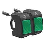2/1 Pz Interruttore Manubrio Interruttore Moto ON OFF Pulsante Controllo Supporto Manubrio Faro Lampada Di Segnalazione Controllo Interruttori Modificati Accessori pulsante Motocicletta