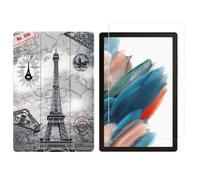 2 1 Set per Samsung Galaxy Scheda A8 SM-X200 X205 10.5 Pollici Astuccio + Vetro