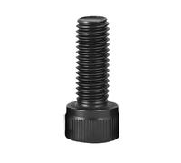 2/10/20/50/100 pz DIN912 M1.6 M2 .5 M3 M4 M5 M6 M8 M10 M12 Nero Galvanizzato In Acciaio Inox 304 esagonale a Esagono Incassato Bullone Vite(18mm,M3 50pc)