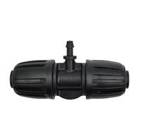 2/10/20/50 Pezzi da 16 mm a 4/7 mm, connettore a 6 Vie for irrigazione di Fiori da Giardino, Adattatore for Tubo in PE a Raccordo for Tubo Micro da 1/4''(KSL01-KIT233-20PCS)