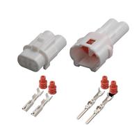 2/10/20/50 Set 2-Spille Sumitomo Auto Cablaggio Impermeabile Maschio Femmina Grigio Connettore Impermeabile Spina 6187-2311 6180-2321 (Color : 2p female male C, Size : 50 sets)