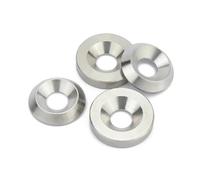 2/10/20 pz M3 M4 M5 M6 M8 M10 Concavo e Convesso Rondelle Coniche In Acciaio Inox 304 Rondella Conica solido a Testa Svasata Guarnizione Piatta (Size : CONE M4x13x3.2 20Pcs)