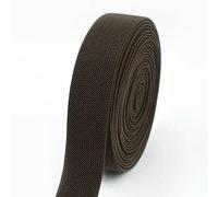 2-10 metri 10 mm elastico per pantaloni elastico in vita elastici per indumenti cintura biancheria intima elastico fettuccia fai da te cucito passamanerie-caffè-10 mm-3,0 metri