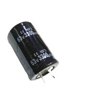 2-10 pezzi 63V3300UF 22 * 30MM condensatore elettrolitico in alluminio 63V 3300UF 22 * 30MM(10Pcs)