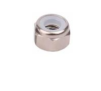 2-10 pezzi M2 M2,5 M3 M4 M5 M6 M8 Dado di bloccaggio esagonale in alluminio anodizzato multicolore Inserto in lega di alluminio colorato Dadi di bloccaggio 2/6/8/10 pezzi(Titanium gray,M3 (8Pcs))