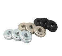 2-10 pezzi M2 M2,5 M3 M4 M5 M6 m8 m10 in acciaio for nichel zinco nero Dadi zigrinati a serraggio manuale(Steel nickel,M2.5 10PCS)