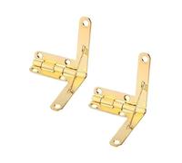 2/10 pz Bronzo Antico Cerniera Telaio di Supporto Gioielli Scatola Regalo In Legno Coperchio Molla di 90 Gradi Ferramenta for mobili(10pcs)