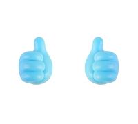 2-10 Pz Ganci Adesivi Mano Silicone Fermacavi Porta Occhiali Auto Mini