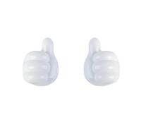 2-10 Pz Ganci Adesivi Mano Silicone Fermacavi Porta Occhiali Auto Mini