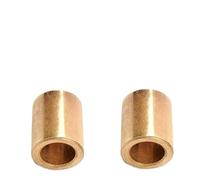 2-10 pz Ottone Manica Base Boccola Diametro Interno 3mm 4mm 5mm 6mm 8mm 10mm 12mm Cuscinetto Manicotto for Blocco di Scorrimento Lunghezza 4-20mm (Size : 10 X 16 X 16mm 2pcs)