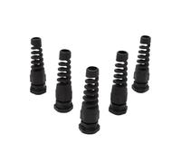 2-10 pz Pressacavo In Plastica A Spirale Impermeabile M12 M16 M18 M20 M22 M25 Metrico Cord Grip Seal Connettore Esterno(Svart,M18 5pcs)