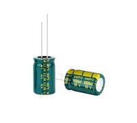 2-100pcs 10V 16V 25V 35V 50V 100V 400V 20% High Frequency Capacitor 100UF 220UF 330UF 470UF 680UF 1000UF 1500UF 2200UF 3300UF EKFBQBGW(100V10UF 20PCS)