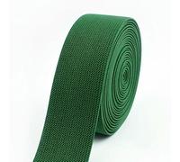 2-10M 38mm Elastici in gomma colorati Elastici in nylon per pantaloni Elastici in gomma Nastro elastico in vita larga Accessorio per cucire - Verde - 38mm - 3,0 metri